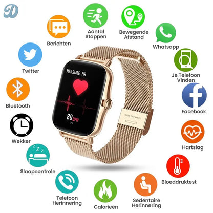 Dumiko - Premium Multifunctionele-Smartwatch Levouré