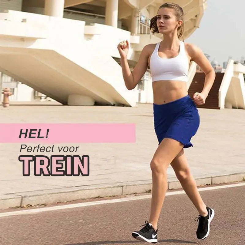 Elegante High - Waist Korte Rok Levouré