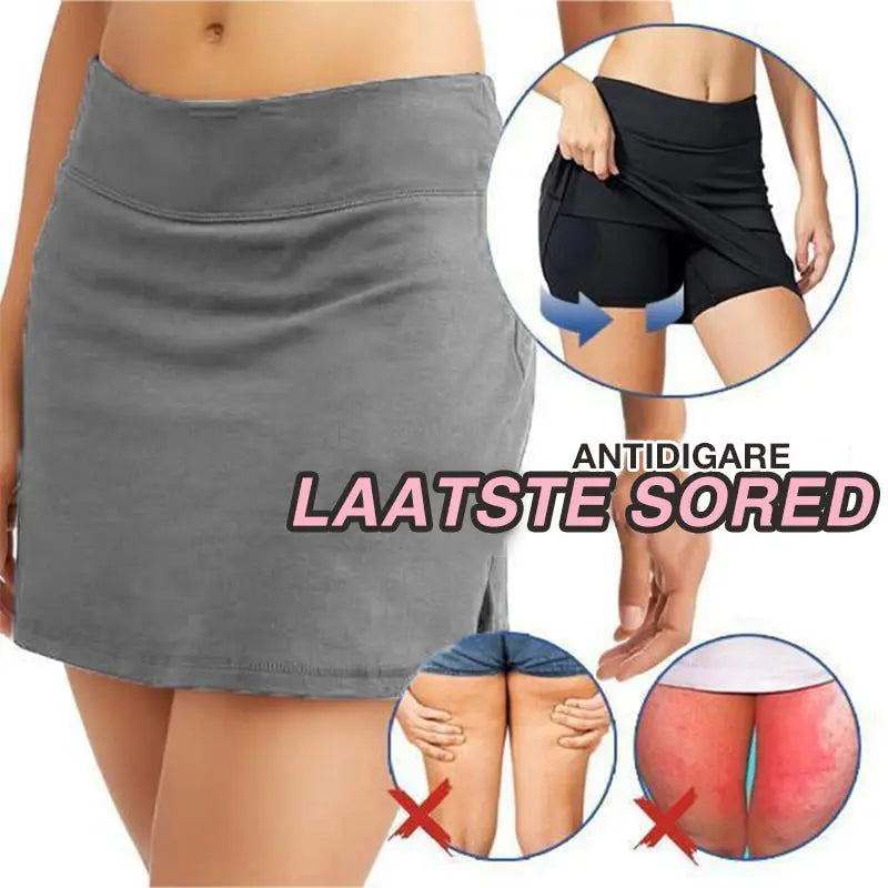 Elegante High - Waist Korte Rok Levouré