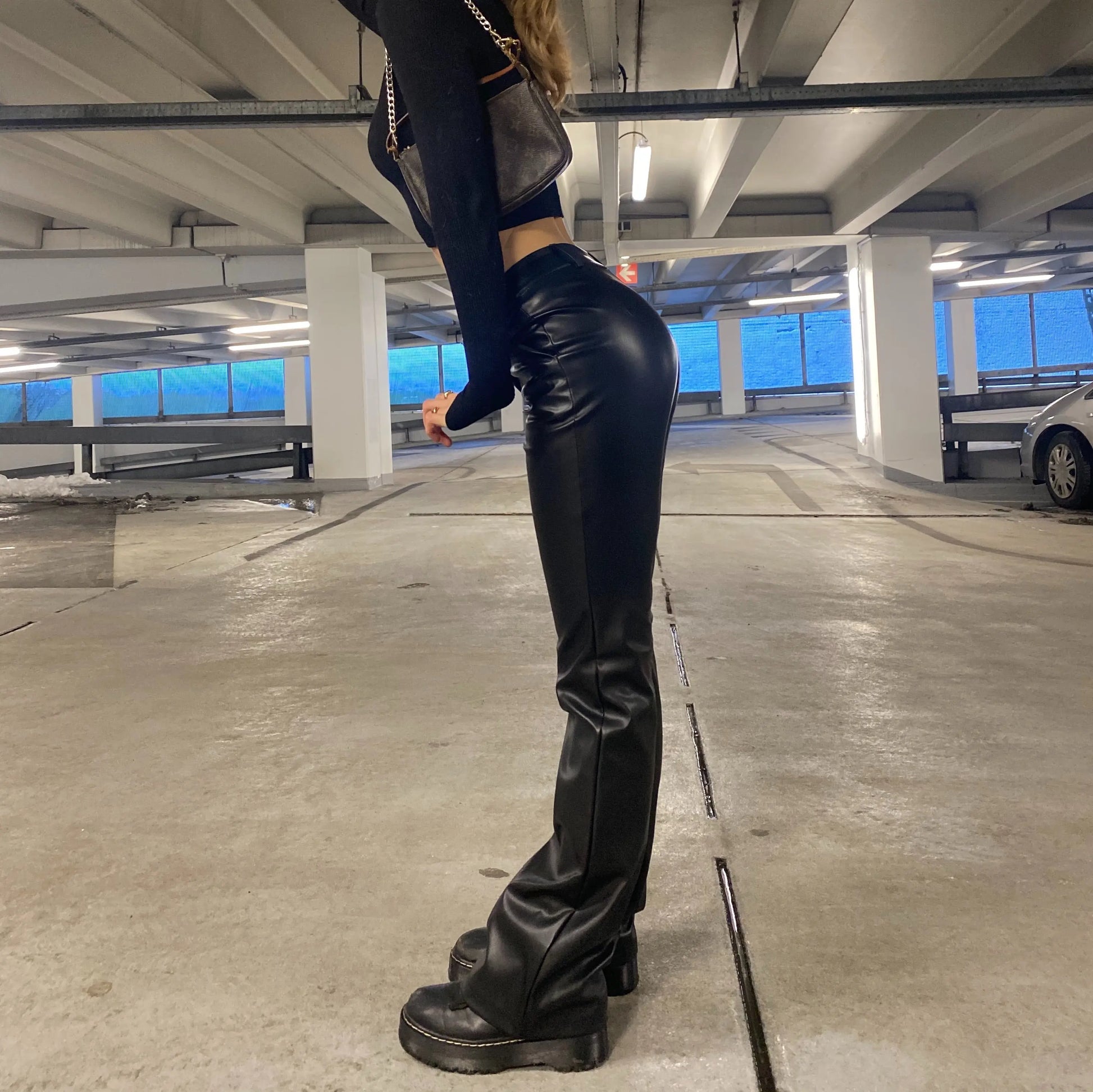 Iconic - Leather Pants Levouré