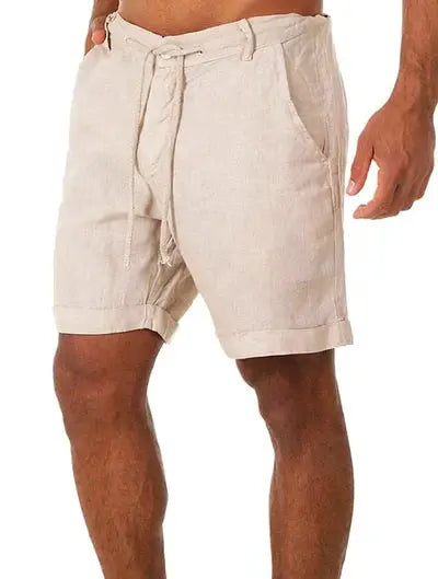 Kalio - Korte linnen short voor heren Levouré