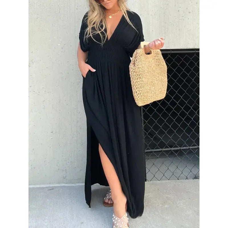 Lexi - V-hals Jurk Levouré