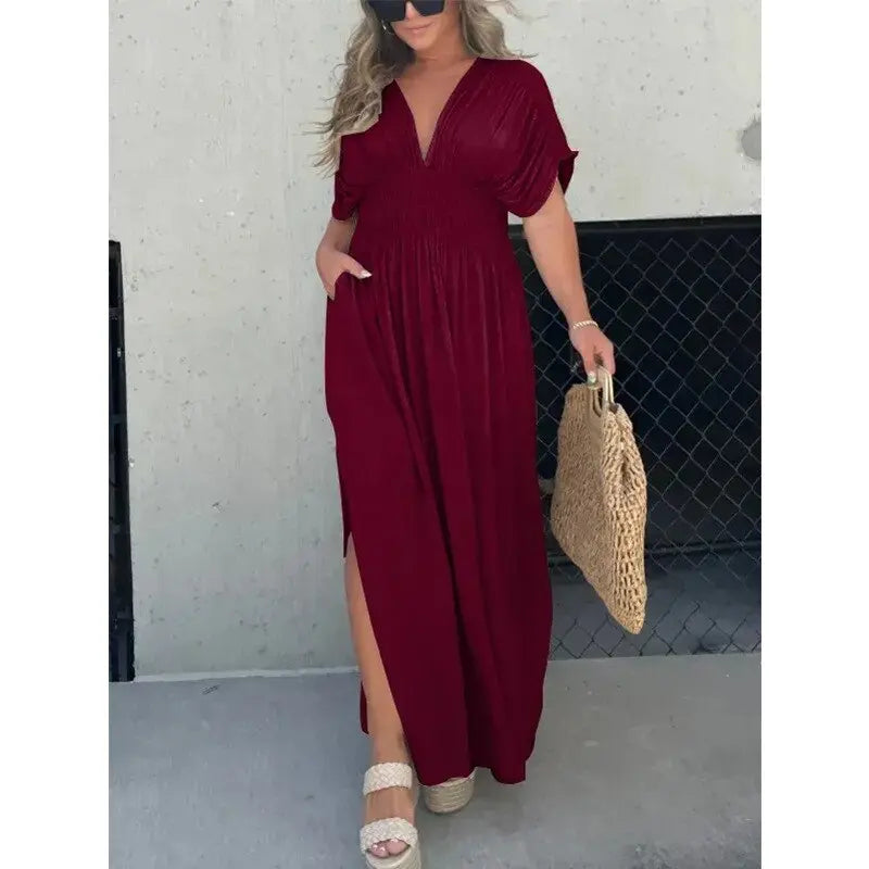 Lexi - V-hals Jurk Levouré