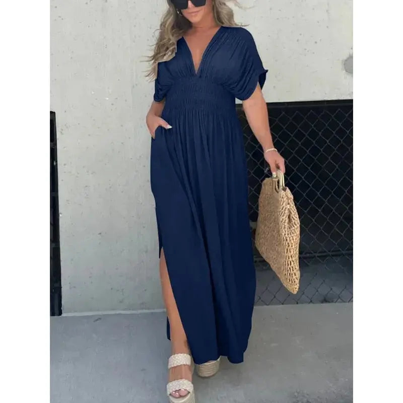 Lexi - V-hals Jurk Levouré
