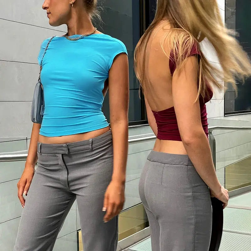 Lilly - Backless Top Levouré