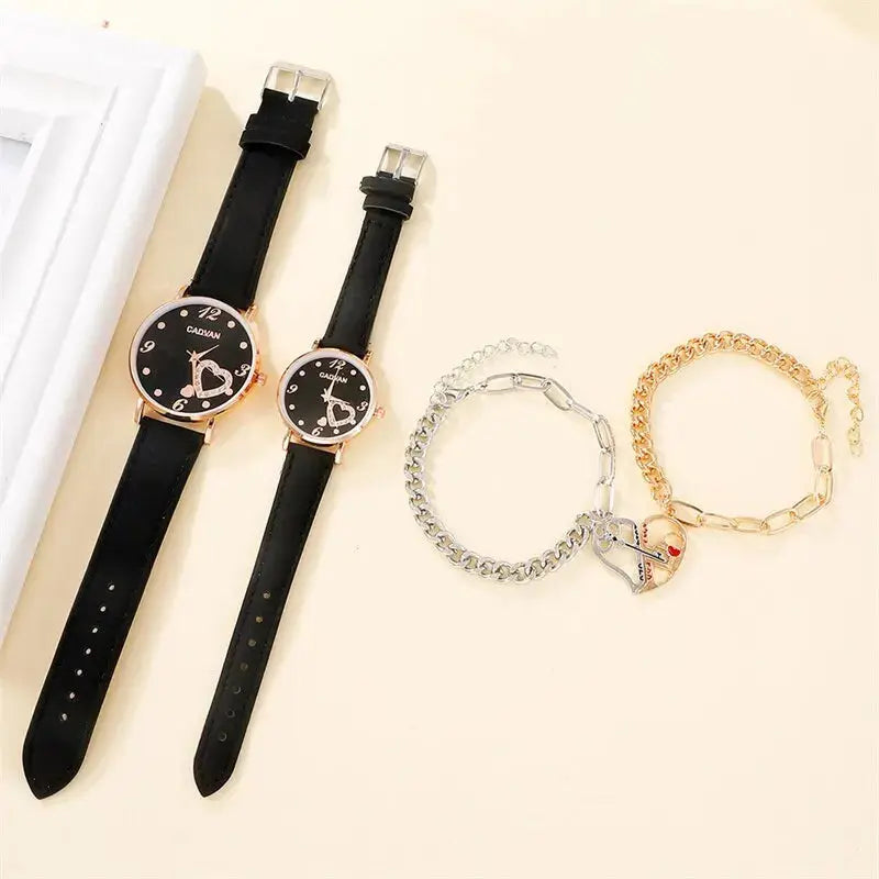 Love Leather - Couples Watch set Levouré