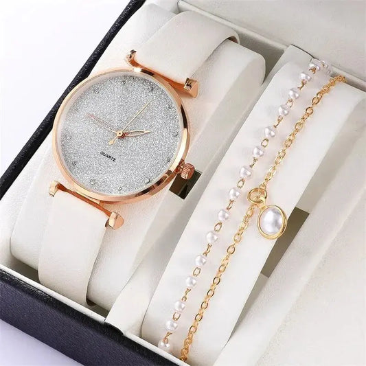Luxe Design - Dameshorloge Set