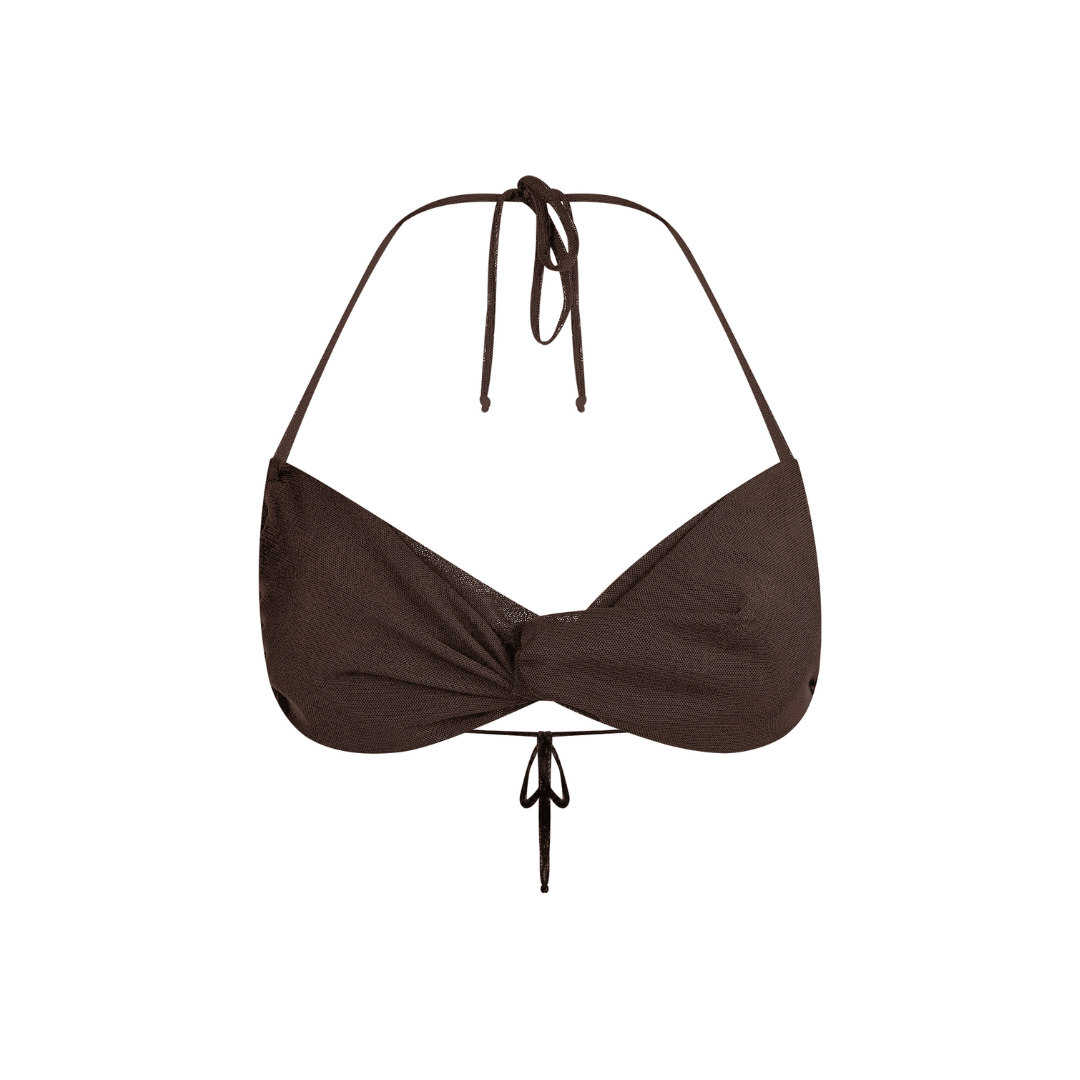Tan-through Malibu Top | Mocha