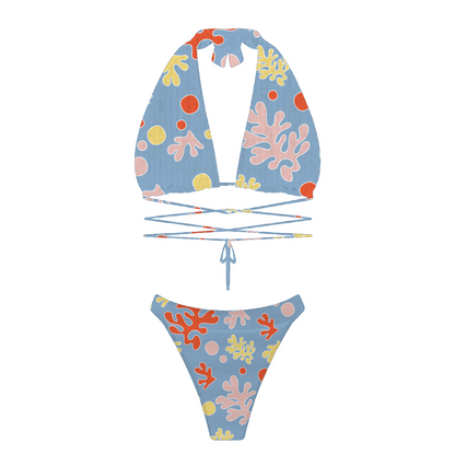 FULL SET | Tan-through Milos Top + Antigua Bottom | Ocean Bliss