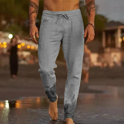 Maiko - Casual linnen broek voor heren Levouré