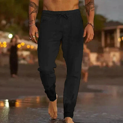 Maiko - Casual linnen broek voor heren Levouré