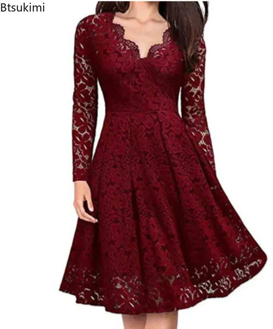 Melanie - Lace Dress Levouré