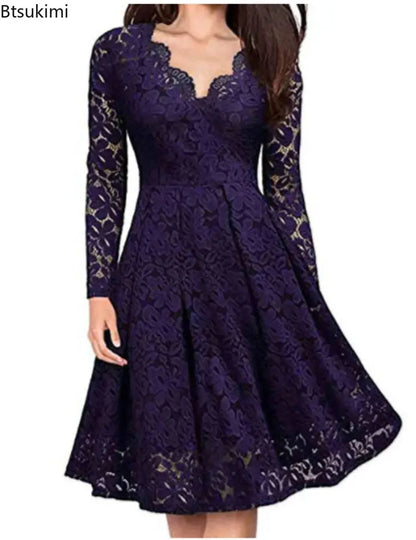 Melanie - Lace Dress Levouré