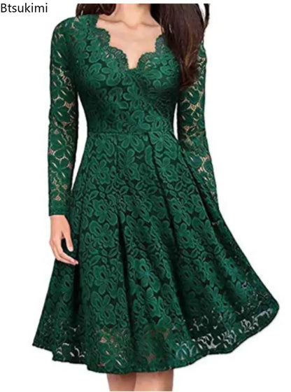 Melanie - Lace Dress Levouré