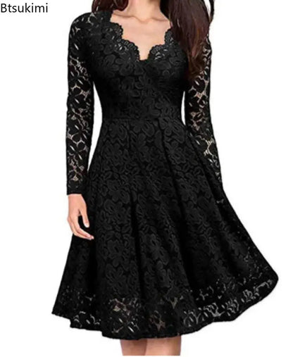 Melanie - Lace Dress Levouré