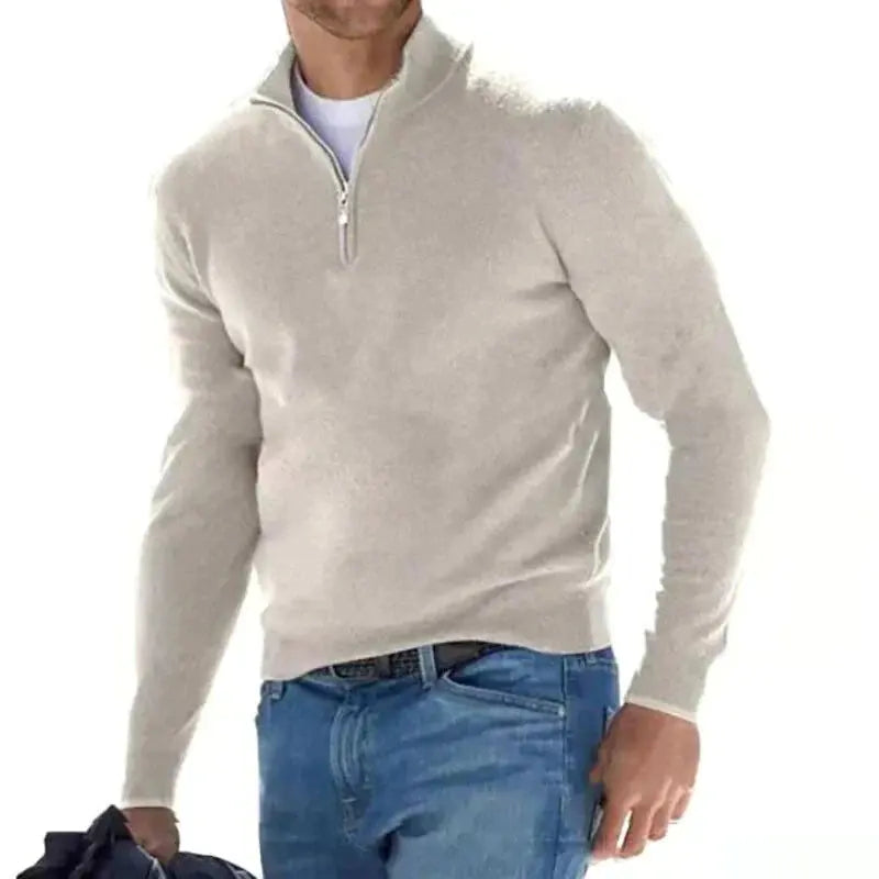 Michael - polo  trui met rits Levouré