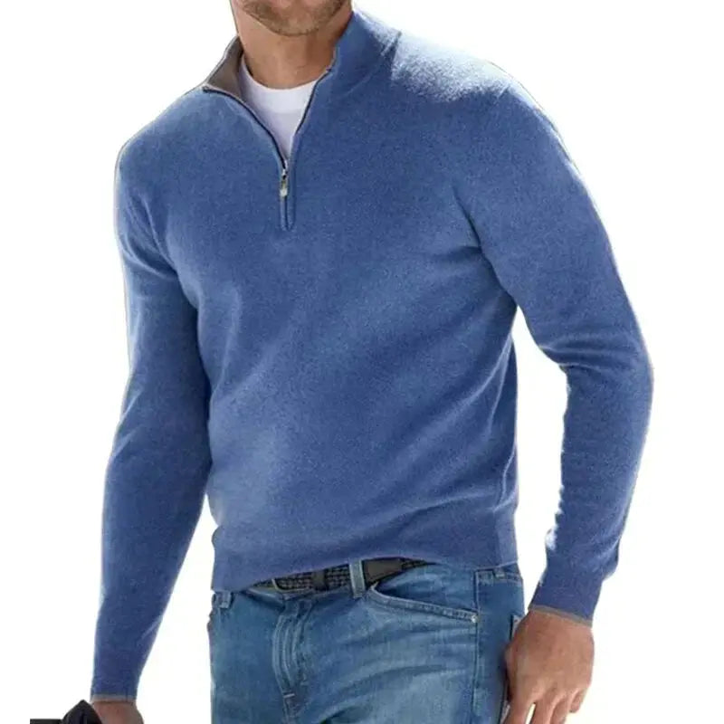 Michael - polo  trui met rits Levouré