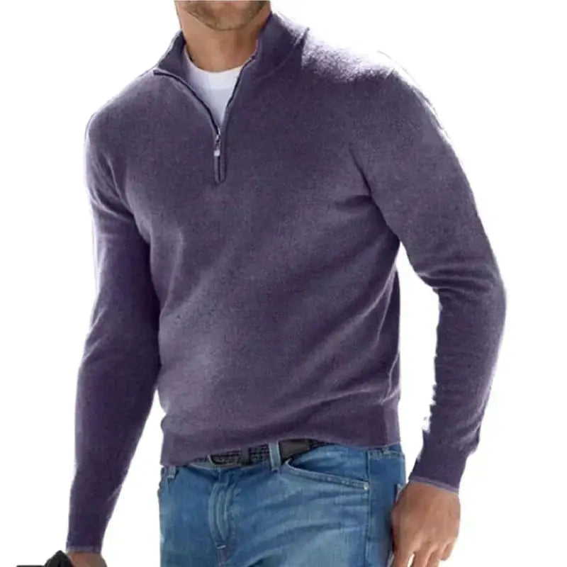 Michael - polo  trui met rits Levouré