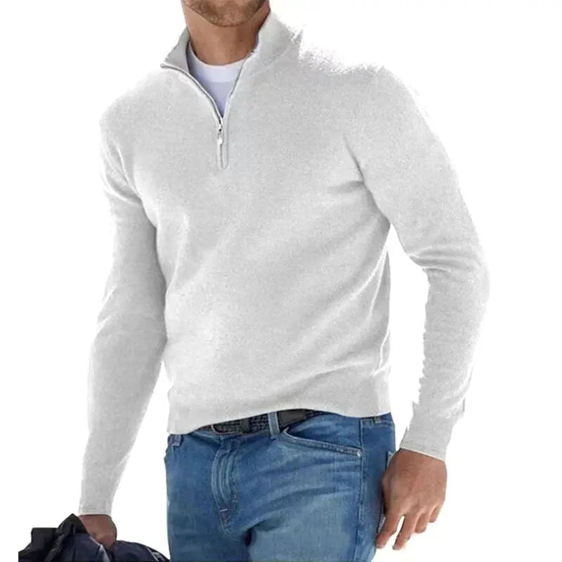 Michael - polo  trui met rits Levouré