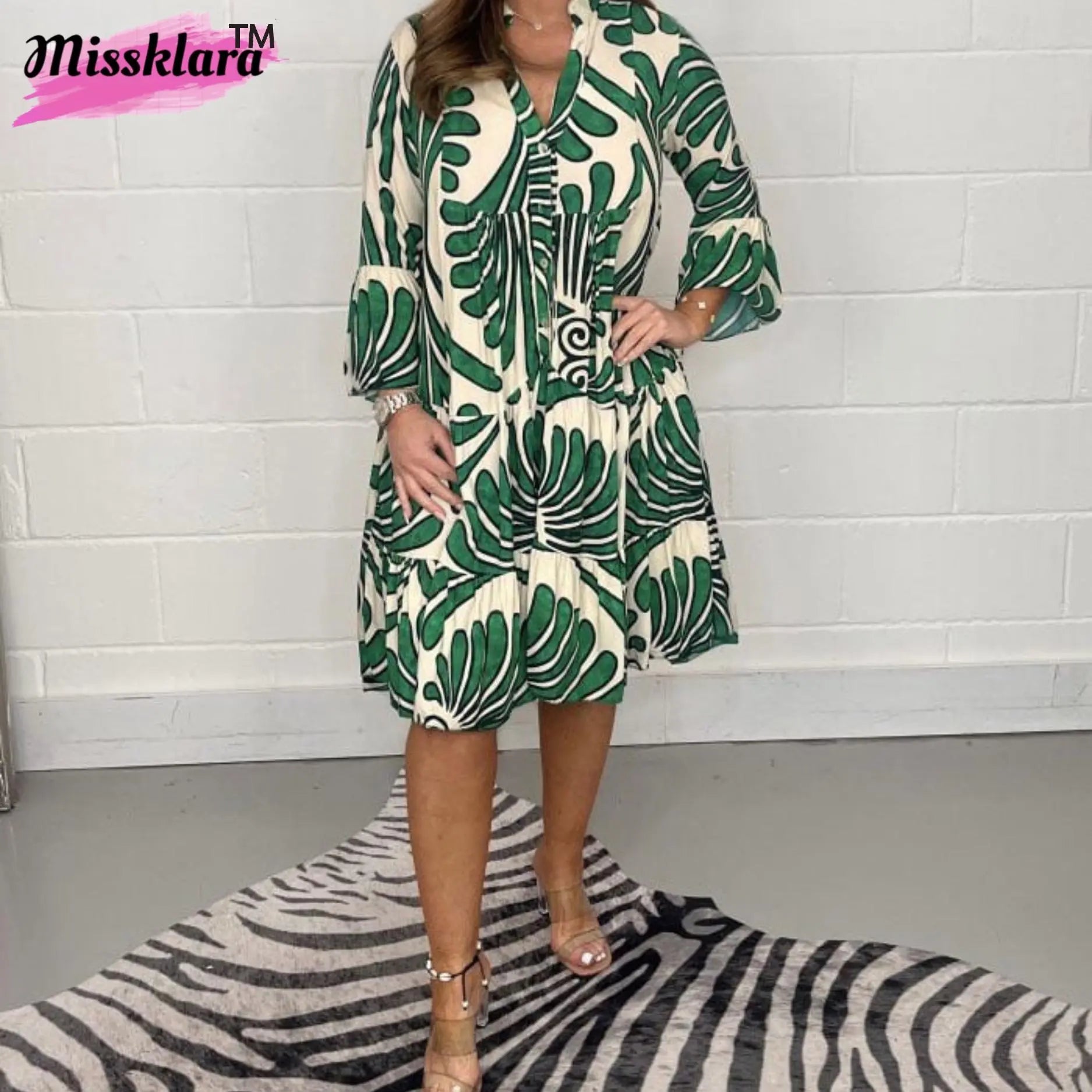 Miss Klara - Vrolijke Zomerjurk Levouré