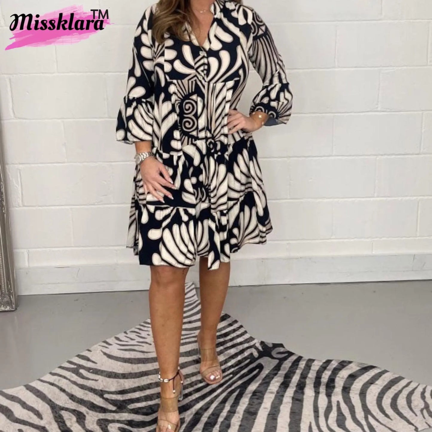 Miss Klara - Vrolijke Zomerjurk Levouré