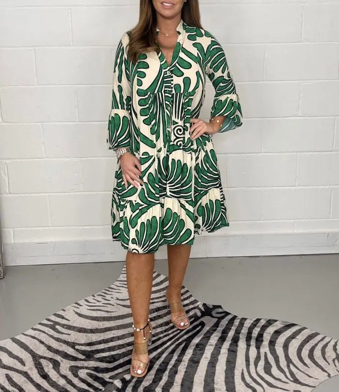 Miss Klara - Vrolijke Zomerjurk Levouré
