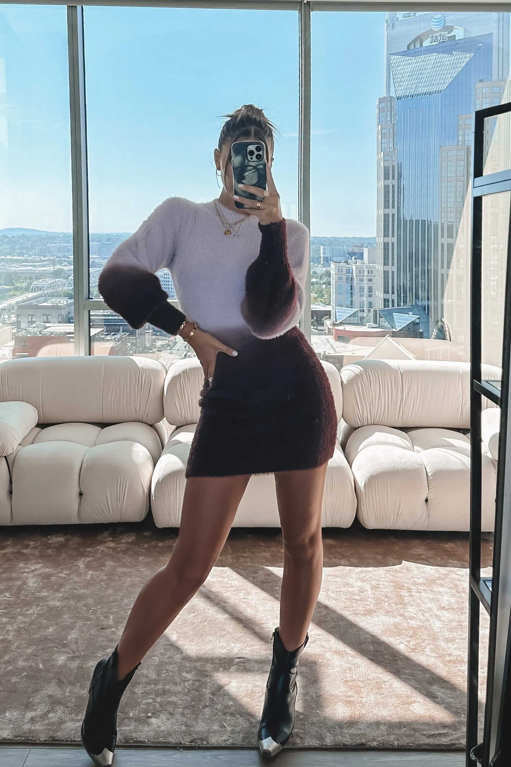 Nola - Dip Dyed Sweater Levouré