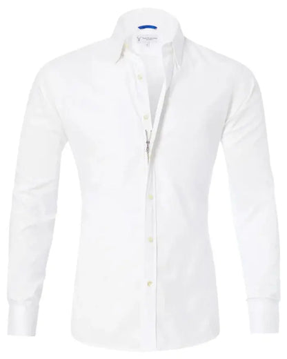 Oxford - Getailleerde Blouse Met Rits Levouré