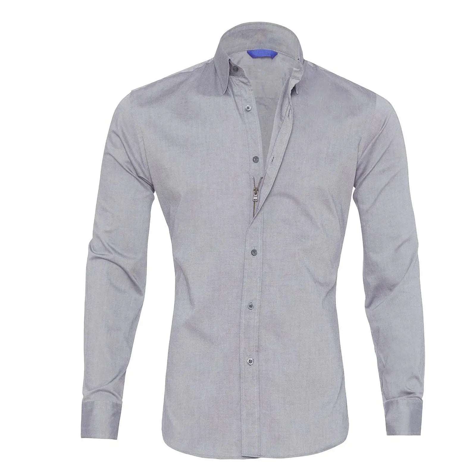 Oxford - Getailleerde Blouse Met Rits Levouré