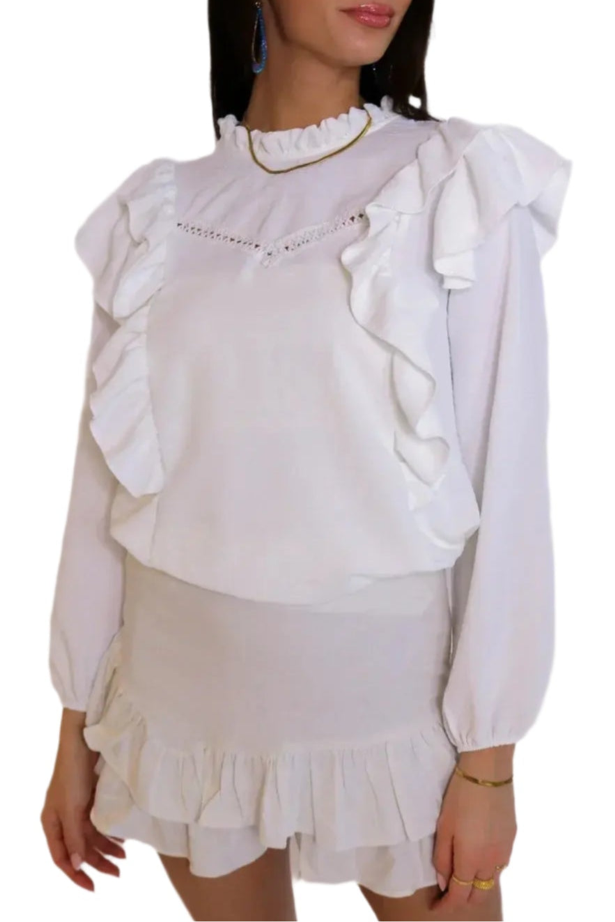 Refined Ruffle - Rok Levouré