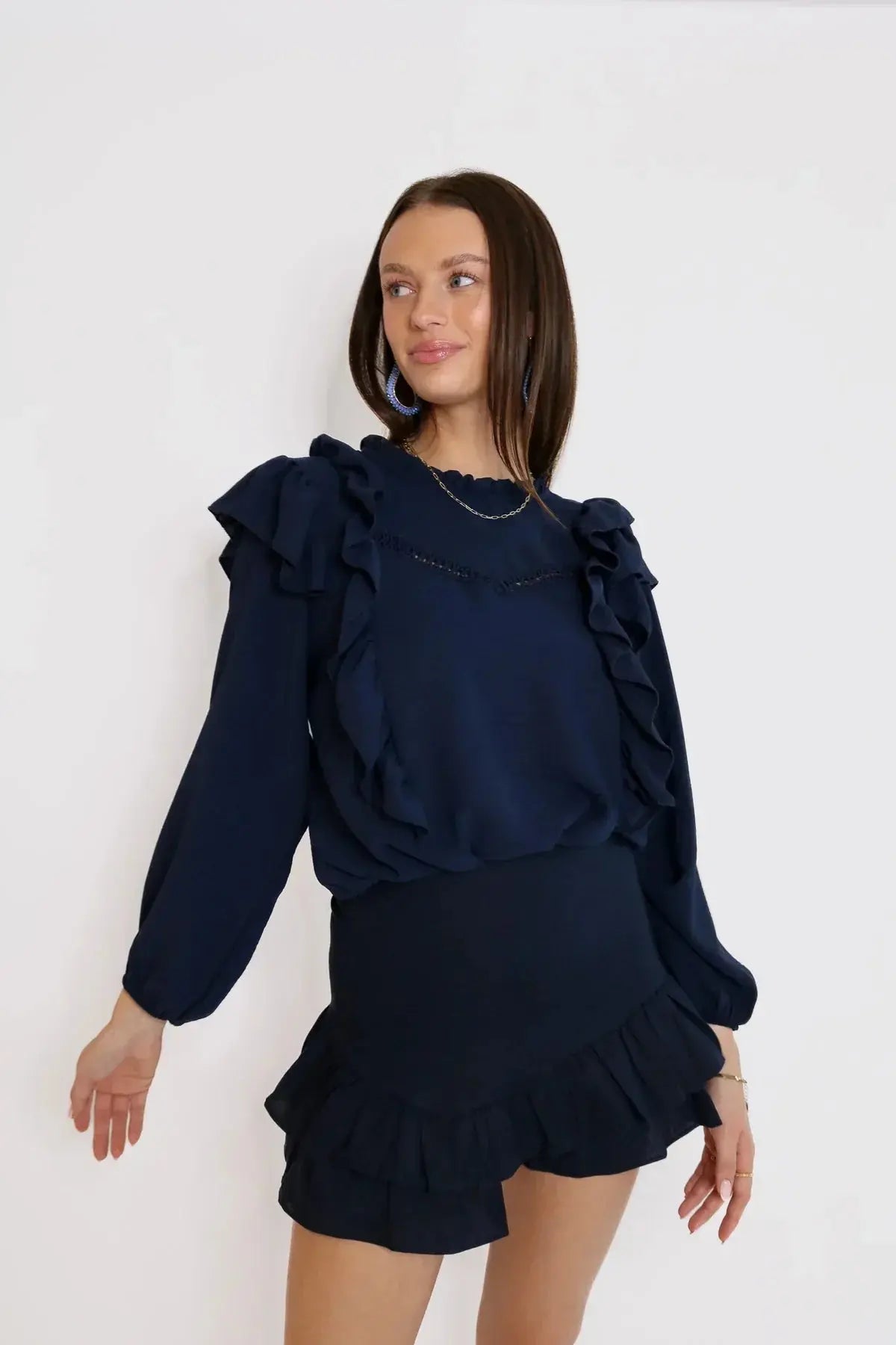 Refined Ruffle - Rok Levouré