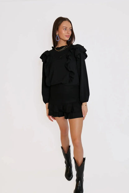 Refined Ruffle - Rok Levouré