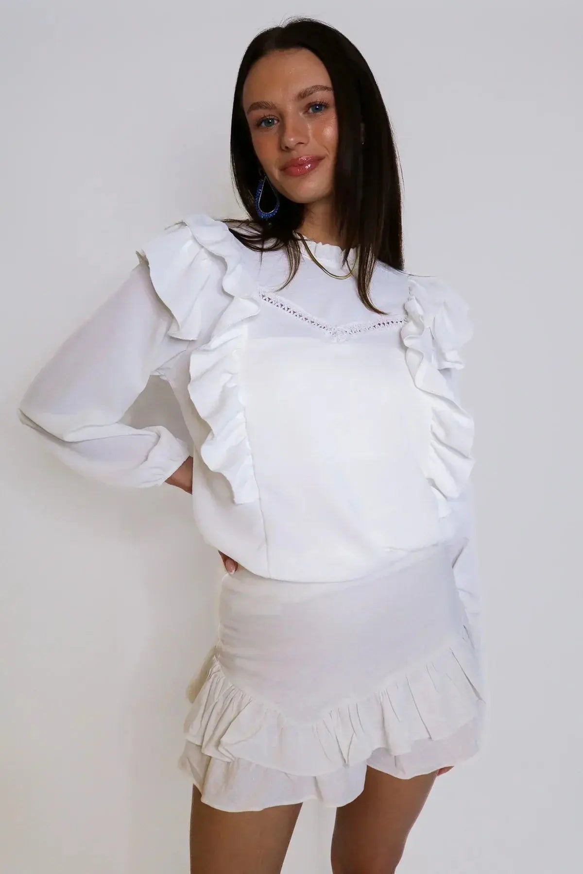 Refined Ruffle - Rok Levouré