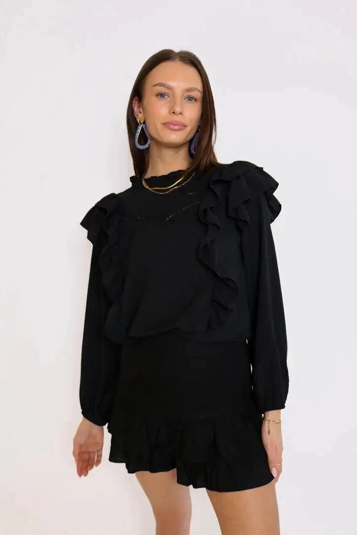 Refined Ruffle - Rok Levouré