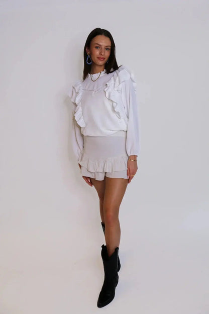 Refined Ruffle - Rok Levouré