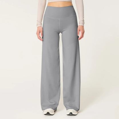 Rosalie | Elastische broek met hoge taille