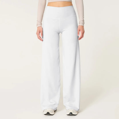 Rosalie | Elastische broek met hoge taille