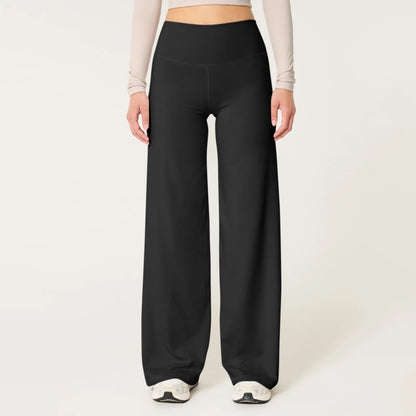 Rosalie | Elastische broek met hoge taille