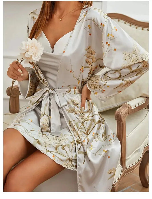 Satijne Kimono - Twinset Levouré