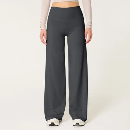 Rosalie | Elastische broek met hoge taille