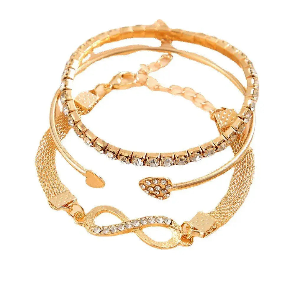 Set van 3 Geluks Armbanden voor Vrouwen Levouré