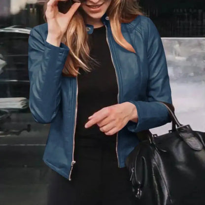 Slim Fit - Leather Jacket