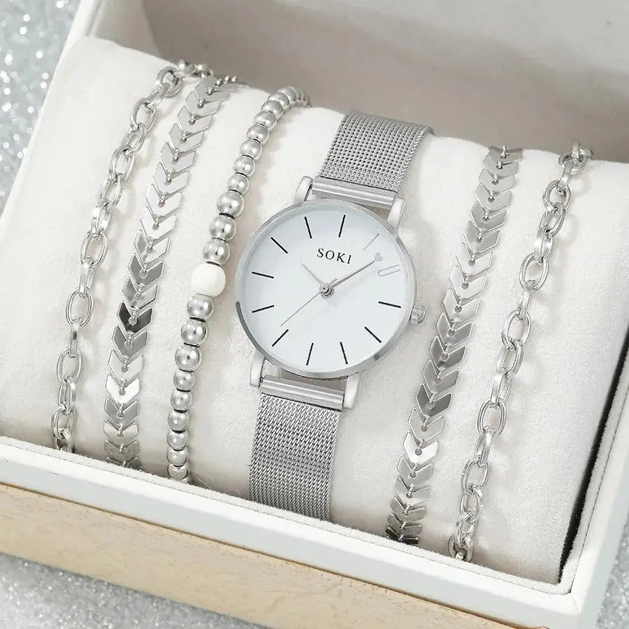 Soki love - Quartz Horloges 6-delige Set Levouré