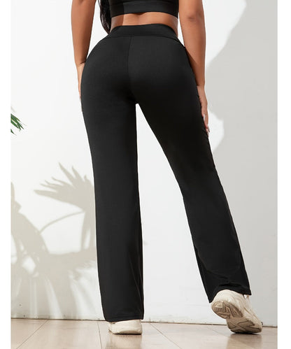 Ella | Elastische broek met hoge Taille