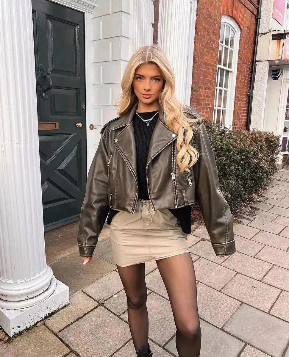 Zara's - Leren Jas Levouré