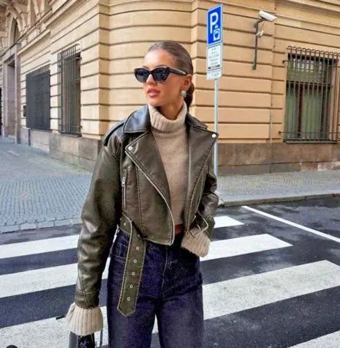 Zara's - Leren Jas Levouré