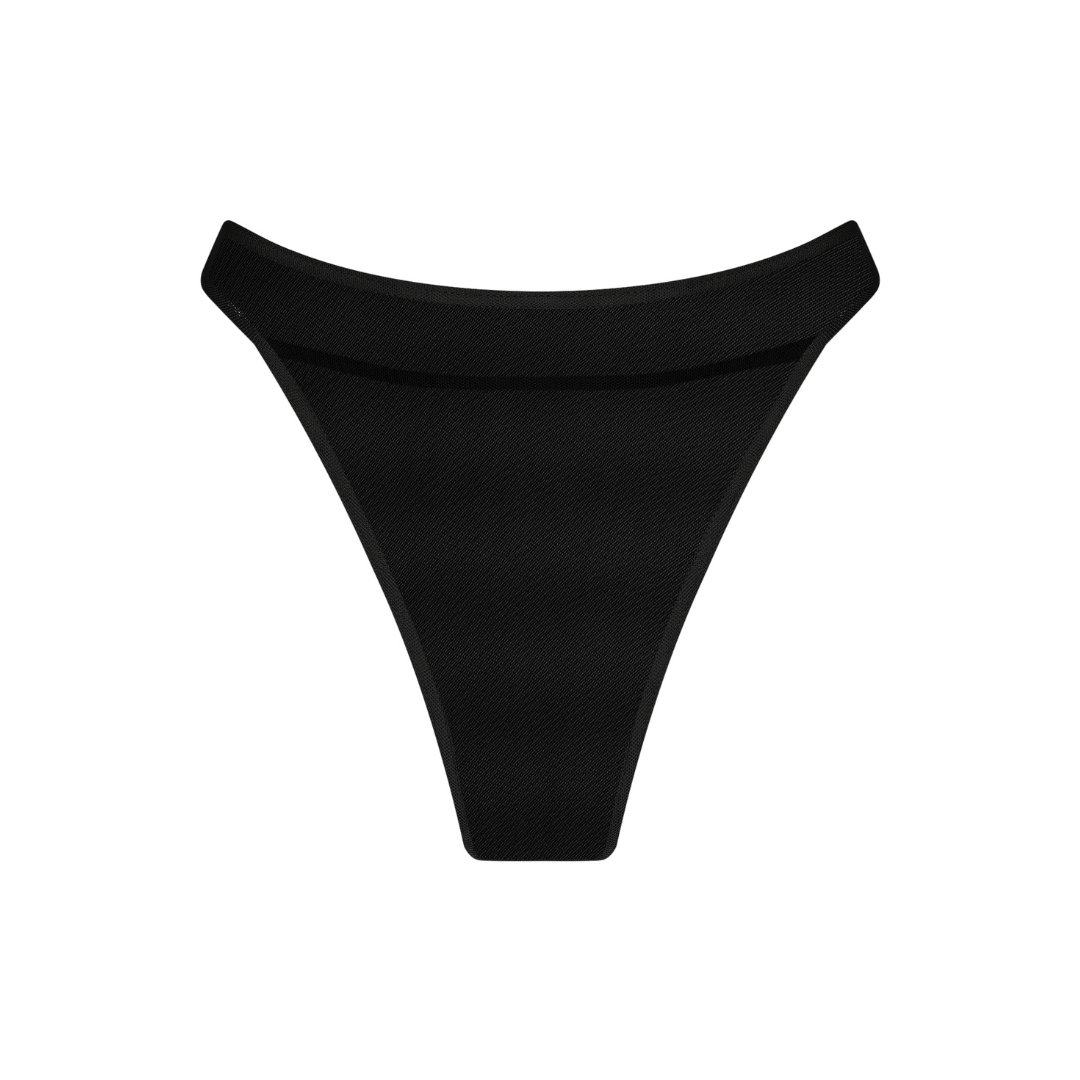 Tan-through Antigua Bottom | Black