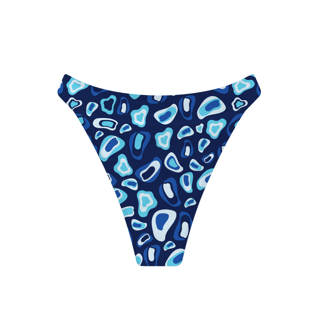 Tan-through Antigua Bottom | Midnight Blue
