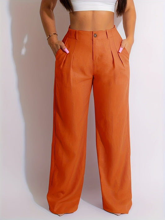 Lisanne | Casual Hoge Taille Broek