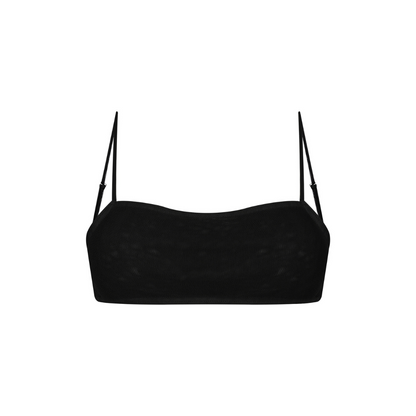 Tan-through Barbados Top | Black